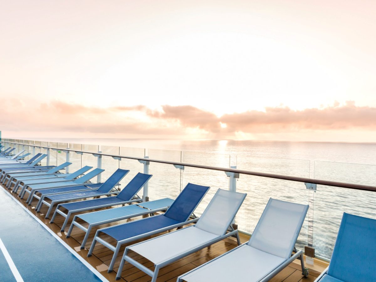 Sonnendeck auf der Mein Schiff 4